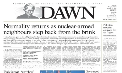 A year ago today: Normality returns as nuclear-armed neighbours step back from the brink