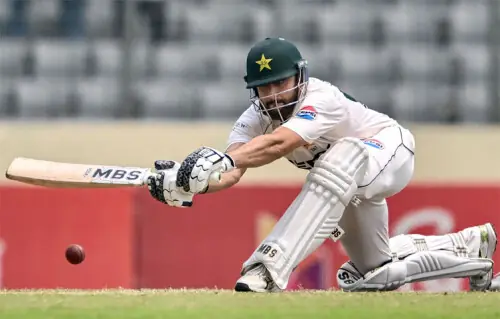 Azan hits ton, Mehidy bags five to leave first Test evenly poised