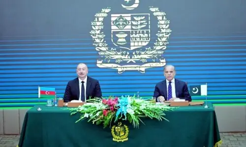 PM Shehbaz, Azerbaijan's President Aliyev discuss peace efforts in Mideast: PMO