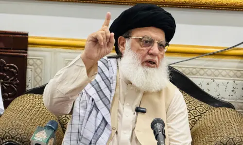Treasury, opposition clash in Senate as JUI-F senator questions terrorism in KP
