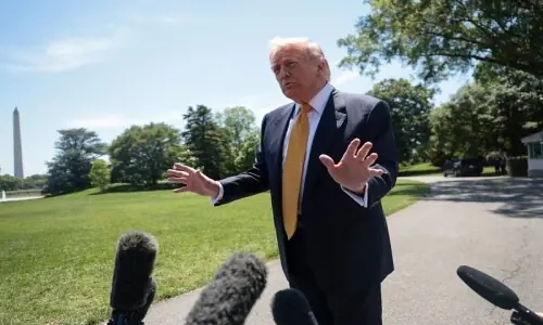 Trump says &lsquo;we&rsquo;re going to see what happens&rsquo; with Iran deal, reiterates Pakistan &lsquo;has been great&rsquo; mediator