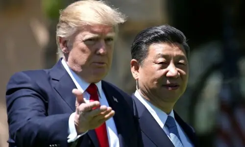 Trump vows to push Xi to 'open up' China at superpower summit