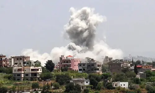 8 killed near Beirut as Israel continues to pummel Lebanon with air strikes