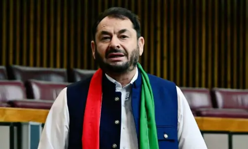 PTI defends MNA Iqbal Afridi&rsquo;s son over asylum move, assails govt&rsquo;s &lsquo;oppression&rsquo;