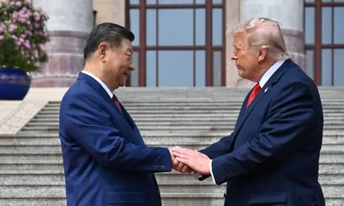 Xi calls for China, US to be 'partners not rivals' as high-stakes talks with Trump begin in Beijing Xi calls for China, US to be 'partners not rivals' as high-stakes talks with Trump begin in Beijing