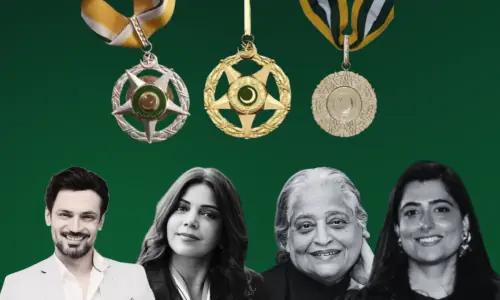 Hadiqa Kiani, Zahid Ahmed, Sana Mir among stars awarded civil honours