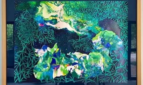 Sana Dar&rsquo;s solo exhibit at Islamabad&rsquo;s 8B2 Gallery is a celebration of the duality and complexity of life