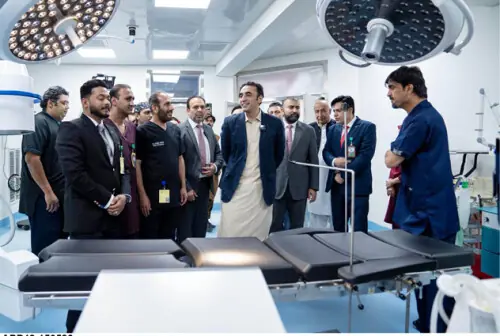 Bilawal inaugurates key health-related projects in Quetta Bilawal inaugurates key health-related projects in Quetta