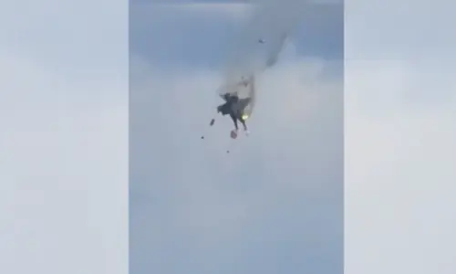 Military jets' crew members safely ejected after Idaho air show collision, US Navy says
