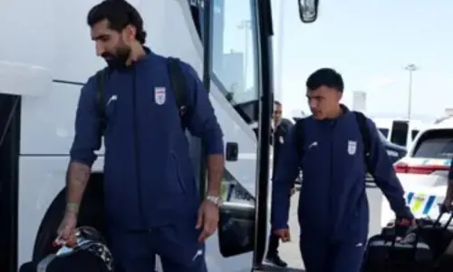 Iran World Cup squad lands in south Turkey for training Iran World Cup squad lands in south Turkey for training