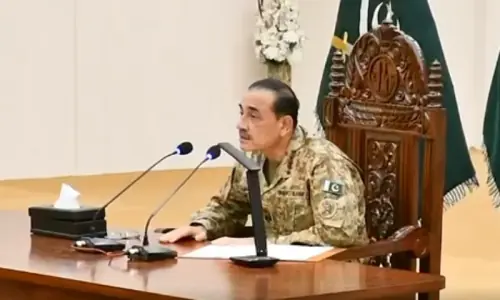 Externally-sponsored terrorism, propaganda cannot derail Pakistan&rsquo;s progress: CDF Munir