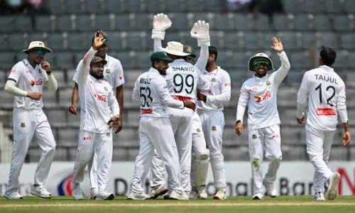 Taijul puts Bangladesh on brink of Test series win over Pakistan Taijul puts Bangladesh on brink of Test series win over Pakistan