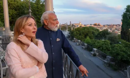 Colosseum selfies and 'Melody' toffee: Modi meets Meloni in Rome