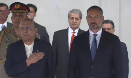 Prince Rahim Aga Khan V arrives in Islamabad