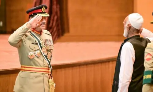 Fight against terrorism will continue with 'full national resolve', asserts CDF Munir