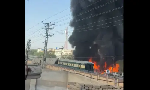 Several feared killed in Quetta shuttle train blast