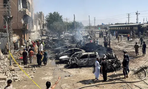 Carnage in Quetta as suicide attacker targets shuttle train