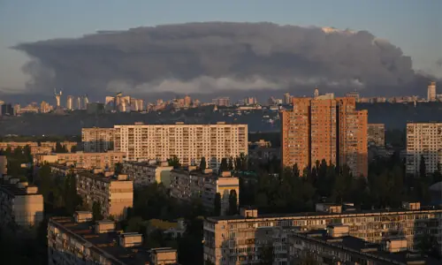 Four dead as Russia launches hypersonic missile on Kyiv Four dead as Russia launches hypersonic missile on Kyiv