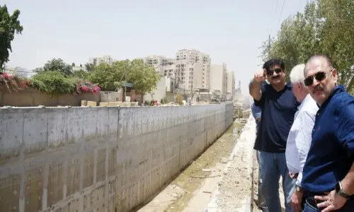 Murad asks contractors to increase manpower for ‘timely completion’ of Karachi's Red Line project Murad asks contractors to increase manpower for ‘timely completion’ of Karachi's Red Line project