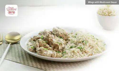 K&N's SmartCooking Recipes: Wings with Mushroom Sauce