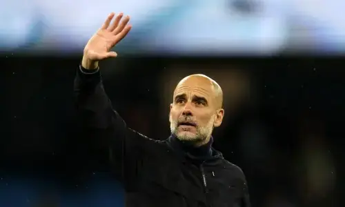 Guardiola saluted by Jordan at City farewell party
