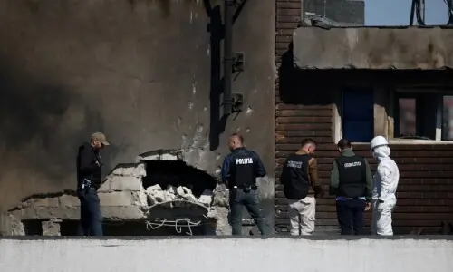 Nato chief vows 'absolute solidarity' with Romania after Russian drone crash injures 2 Nato chief vows 'absolute solidarity' with Romania after Russian drone crash injures 2