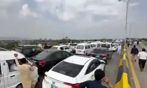 PTI's Asad Qaiser alleges authorities barred him from reaching Islamabad aiport for Skardu flight PTI's Asad Qaiser alleges authorities barred him from reaching Islamabad aiport for Skardu flight