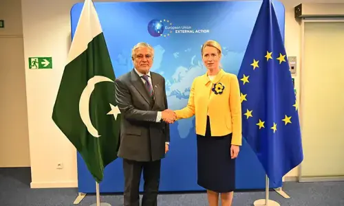 EU's top diplomat Kaja Kallas in Islamabad for strategic dialogue