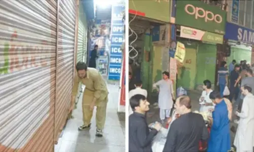 Islamabad markets revert to pre-Eid closure time Islamabad markets revert to pre-Eid closure time