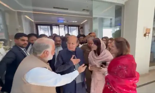 Nawaz arrives in GB to meet PML-N ticket holders ahead of elections