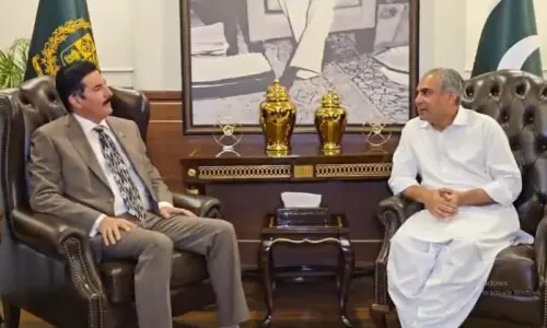 Naqvi, governor review security situation in KP