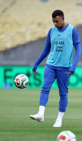 France&rsquo;s Saliba &lsquo;fine&rsquo; after injury scare, says Deschamps