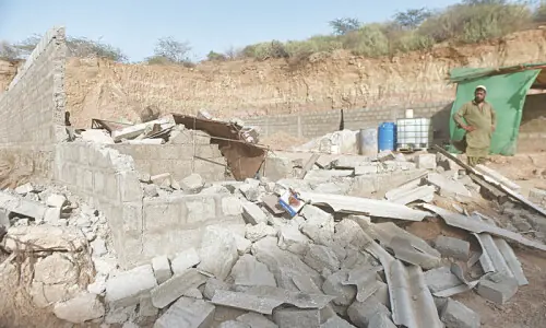 Illegal construction on Hill Park &lsquo;plot&rsquo; demolished
