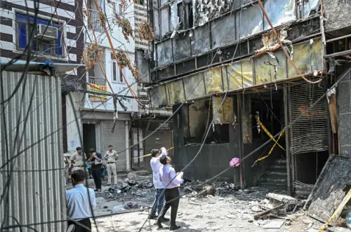 Foreigners among 21 killed in Delhi B&B facility fire