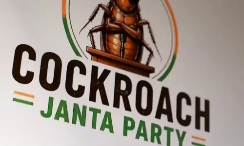 India's 'Cockroach Party' chief flies to New Delhi for protest