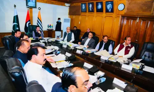 AJK cabinet approves regularisation of ad hoc, contract employees