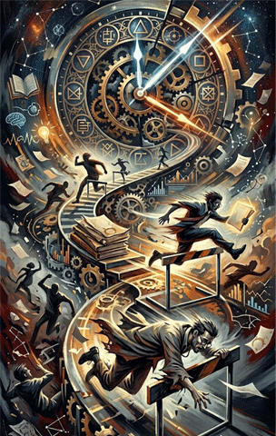 Hurdles outline the tricky PhD journey Hurdles outline the tricky PhD journey