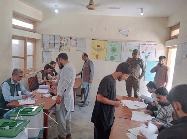 PPP leads GB poll tally despite crying foul PPP leads GB poll tally despite crying foul