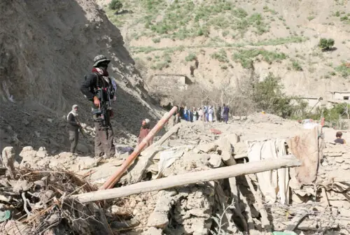 26 terrorists killed in strikes along Afghan border