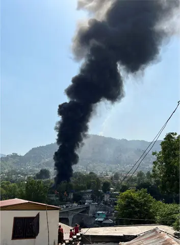 Army aviation helicopter crashes in Muzaffarabad: ISPR Army aviation helicopter crashes in Muzaffarabad: ISPR