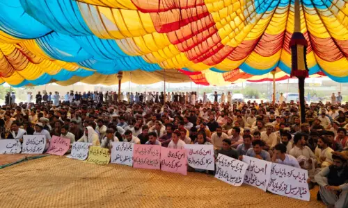 Jirga voices concern over rising crime rate in South Waziristan Jirga voices concern over rising crime rate in South Waziristan