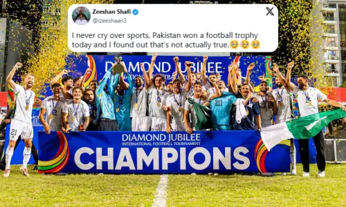 Pakistanis rejoice as national football team wins its first tournament in 74 years Pakistanis rejoice as national football team wins its first tournament in 74 years