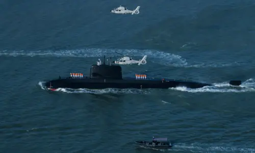 First Hangor-class submarine arrives at Karachi Port