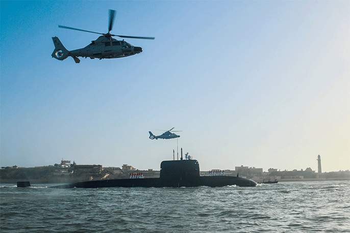 First of 8 Hangor-class submarines arrives from China