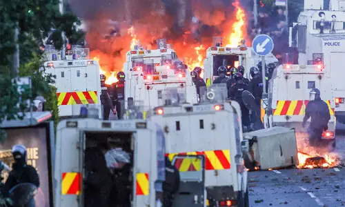 &lsquo;Racist thuggery&rsquo; slammed after second night of Northern Ireland unrest