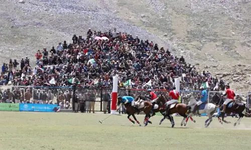 Shandur Polo Festival begins with thrilling match Shandur Polo Festival begins with thrilling match