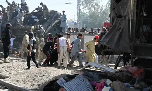 Eight-year-old girl among two killed in Lakki suicide blast Eight-year-old girl among two killed in Lakki suicide blast