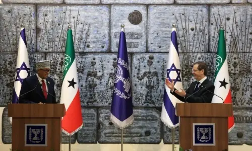 Somaliland&rsquo;s de facto leader makes &lsquo;historic&rsquo; visit to Israel