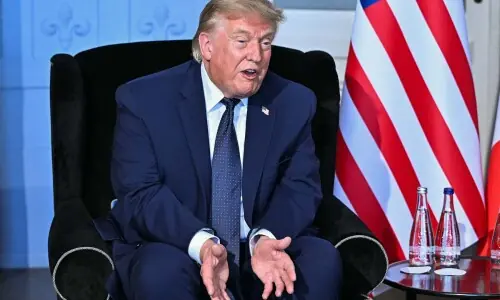 Trump links Iran sanctions relief to fulfilling agreement, expects Hormuz to remain 'open, toll-free'