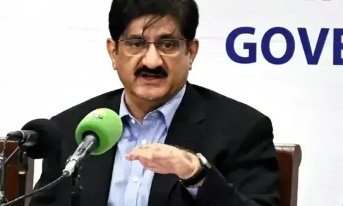 Sindh CM blames federal revenue shortfalls for deficit budget Sindh CM blames federal revenue shortfalls for deficit budget